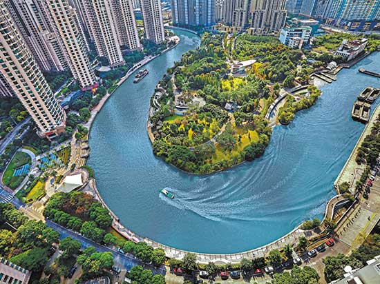 河道与城市发展有机共生的上海新实践
