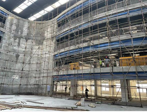 哈尔滨应急方舱医院哈南改建项目正式启动建设